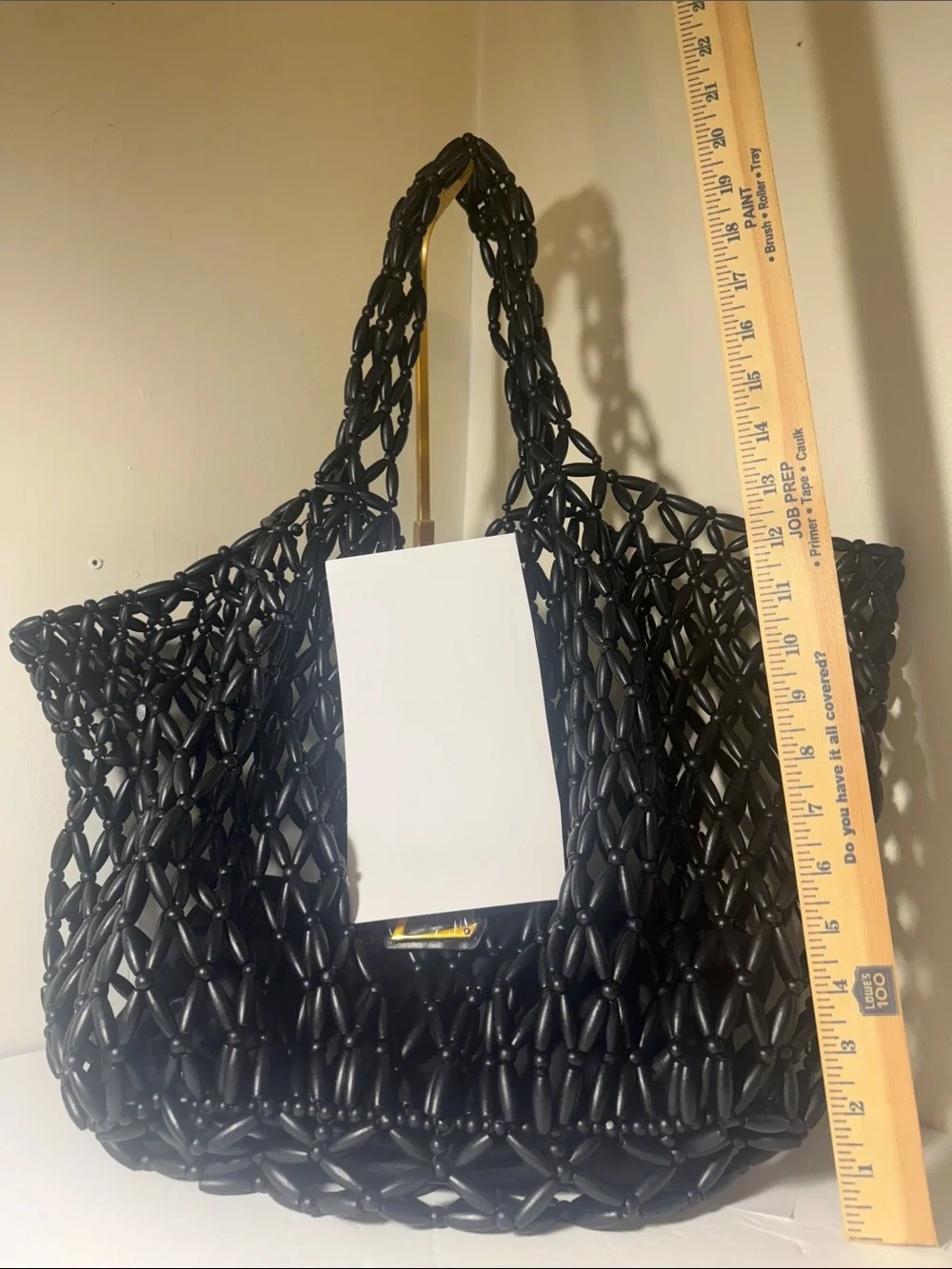 No brand spacious black